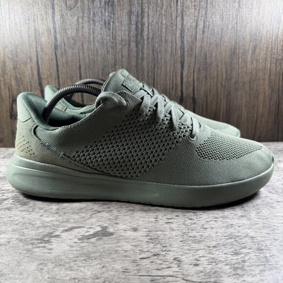 Kizik Lima Sneakers Mens 10 Wide Shoes Green Knit Mesh Comfort *NO INSOLES* main image 7
